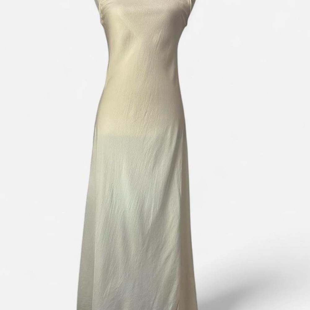 Nordstrom vintage silk maxi dress